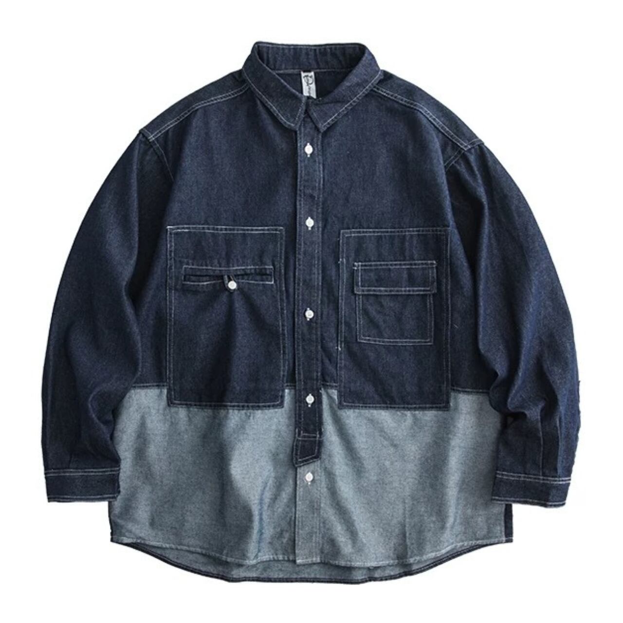 Mulch pocket denim shirts 00020