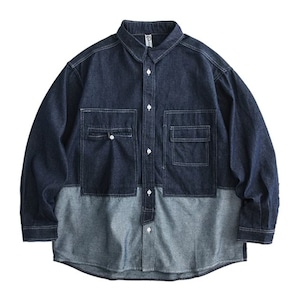 Mulch pocket denim shirts 00020