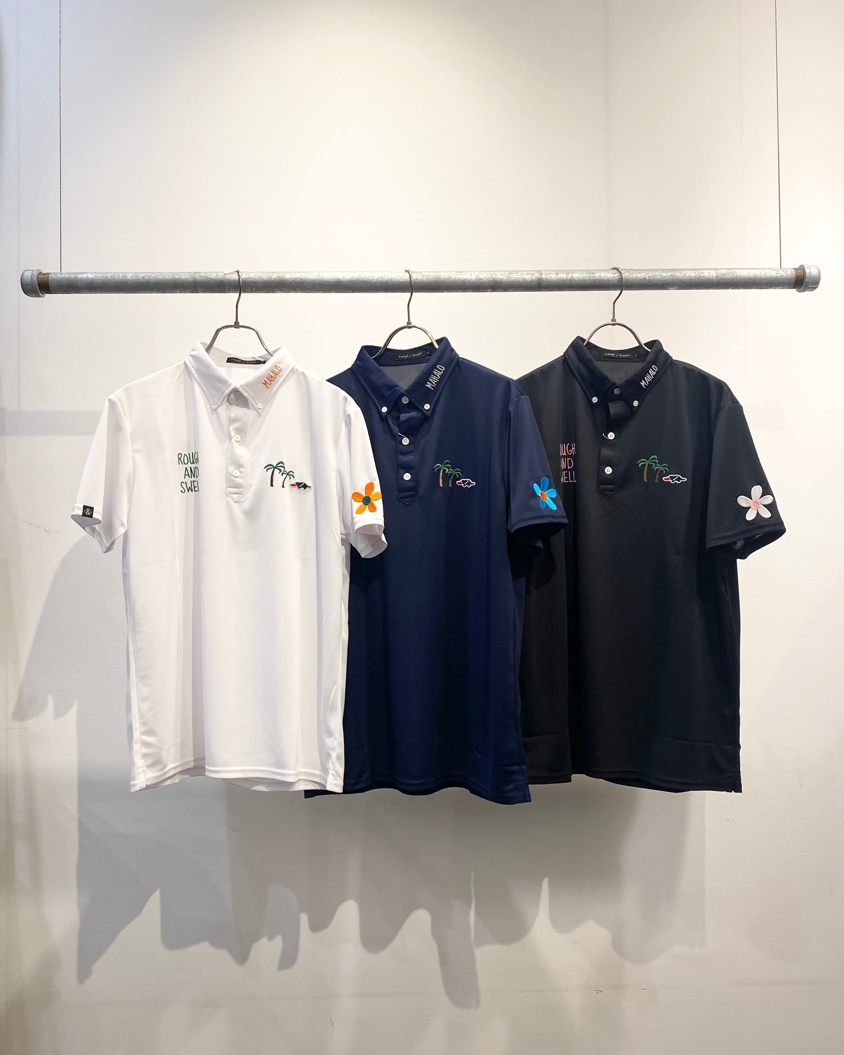 ラフアンドスウェル パラダイスポロ　M rough & swell】《MEN'S》PARADISE POLO | Sandy GOLF