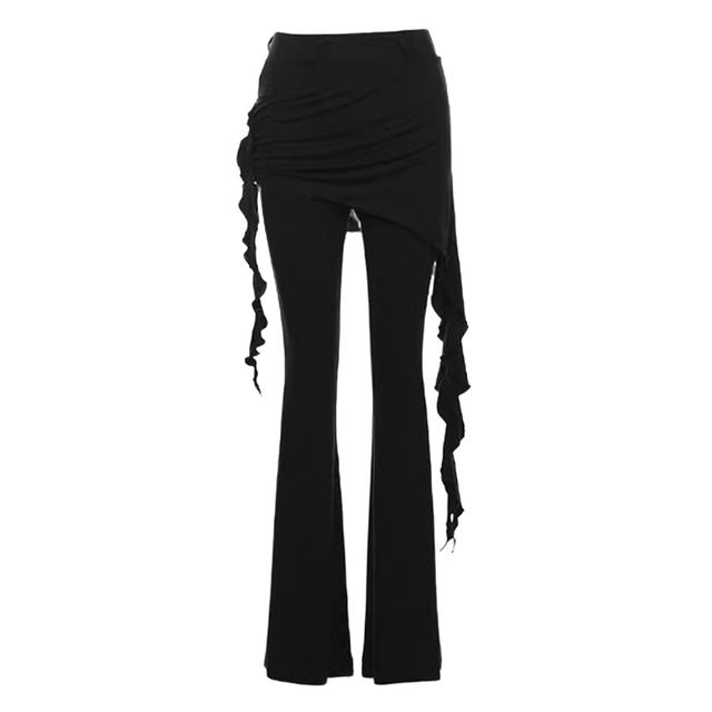 Bootcut stretch pants 1708