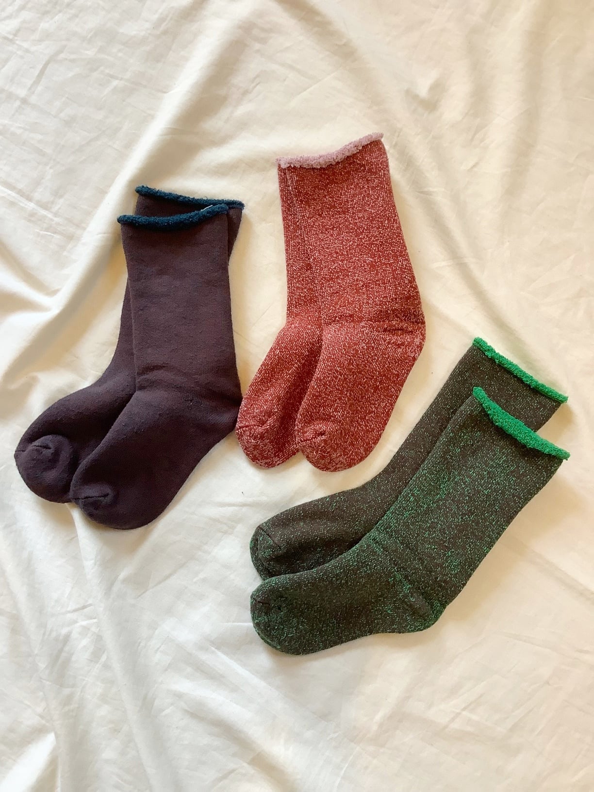 Gluck und Gute 素材と色 Melange Smooth Top