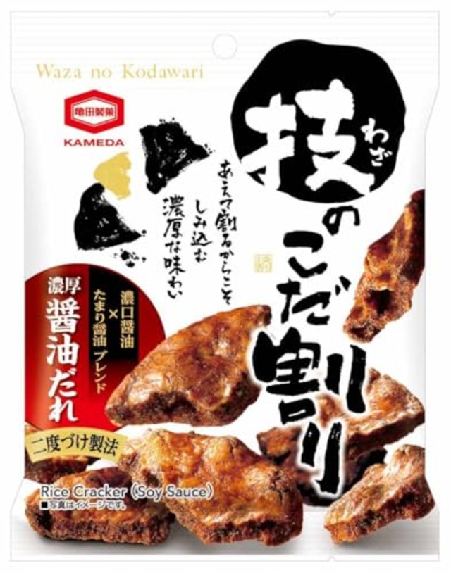 亀田製菓 技のこだ割り 40g×12袋