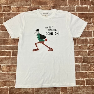 【HOMEJOE ARTWORK 】come on! White Tee