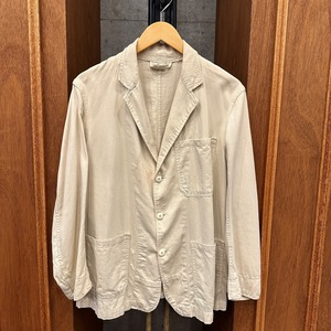 50S BRITISH VINTAGE FOURGATES HOSPITAL JACKET WHITE 40 ⑧
