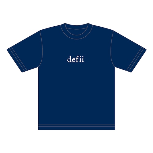 Tシャツ：Defiiロゴ（小）