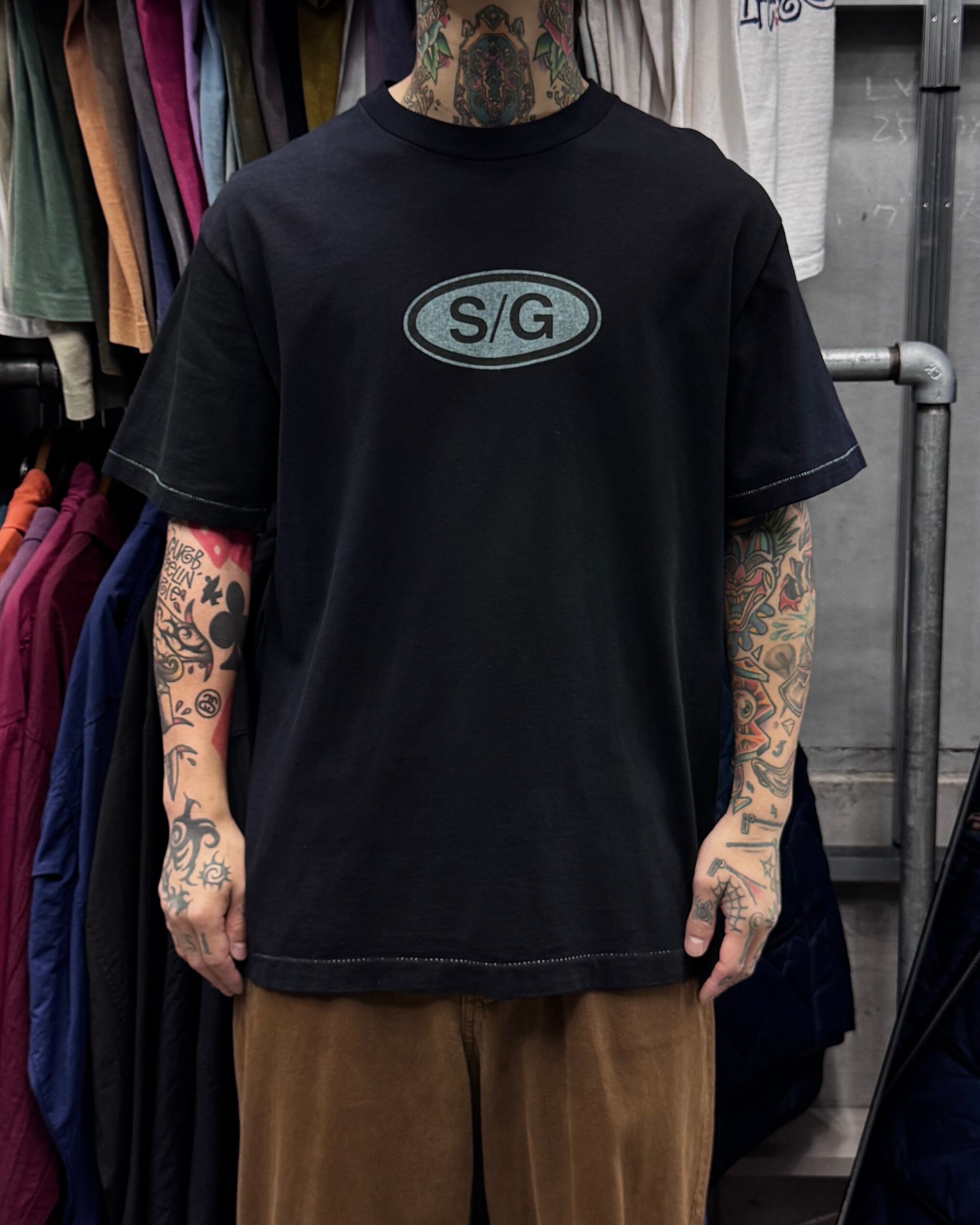 90's old stussy SG Design Tee “白タグ” “STUSSY GEAR“【下北沢店