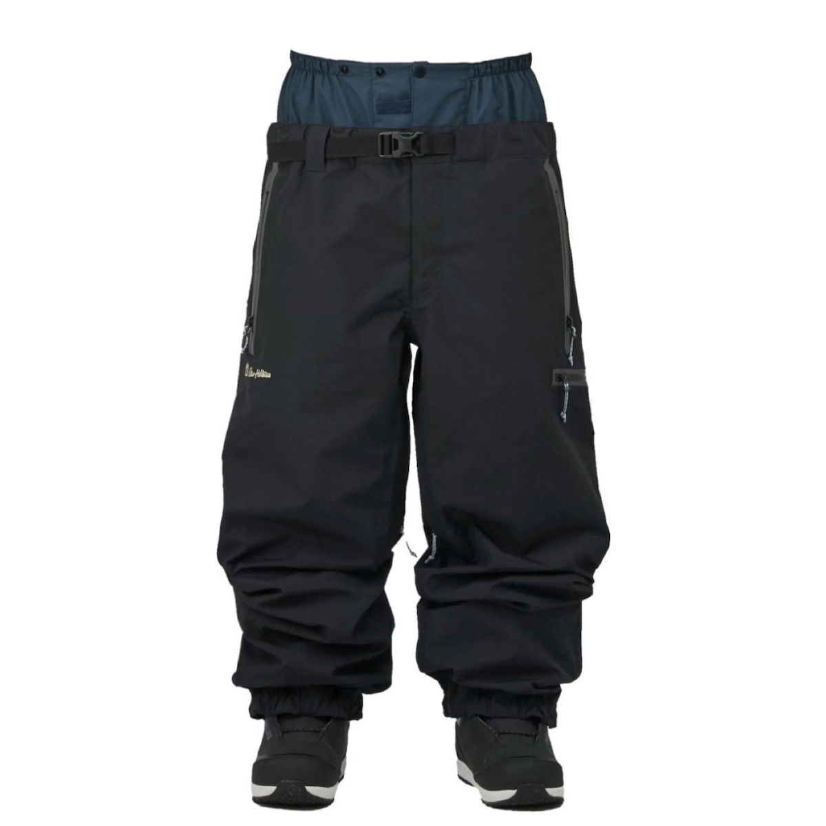 REW 『 THE STRIDER WIDE FIT PANTS 02 - BLACK 』 26/27 アールイーダブル ゴアテックス ...