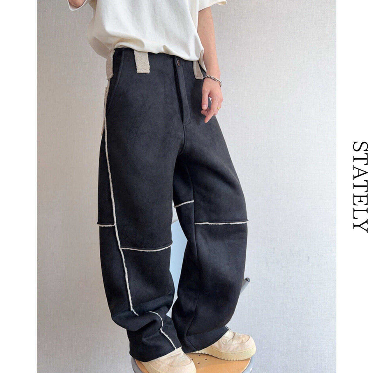 Heavy Fleece Lined カジュアルパンツ_B09・画像18