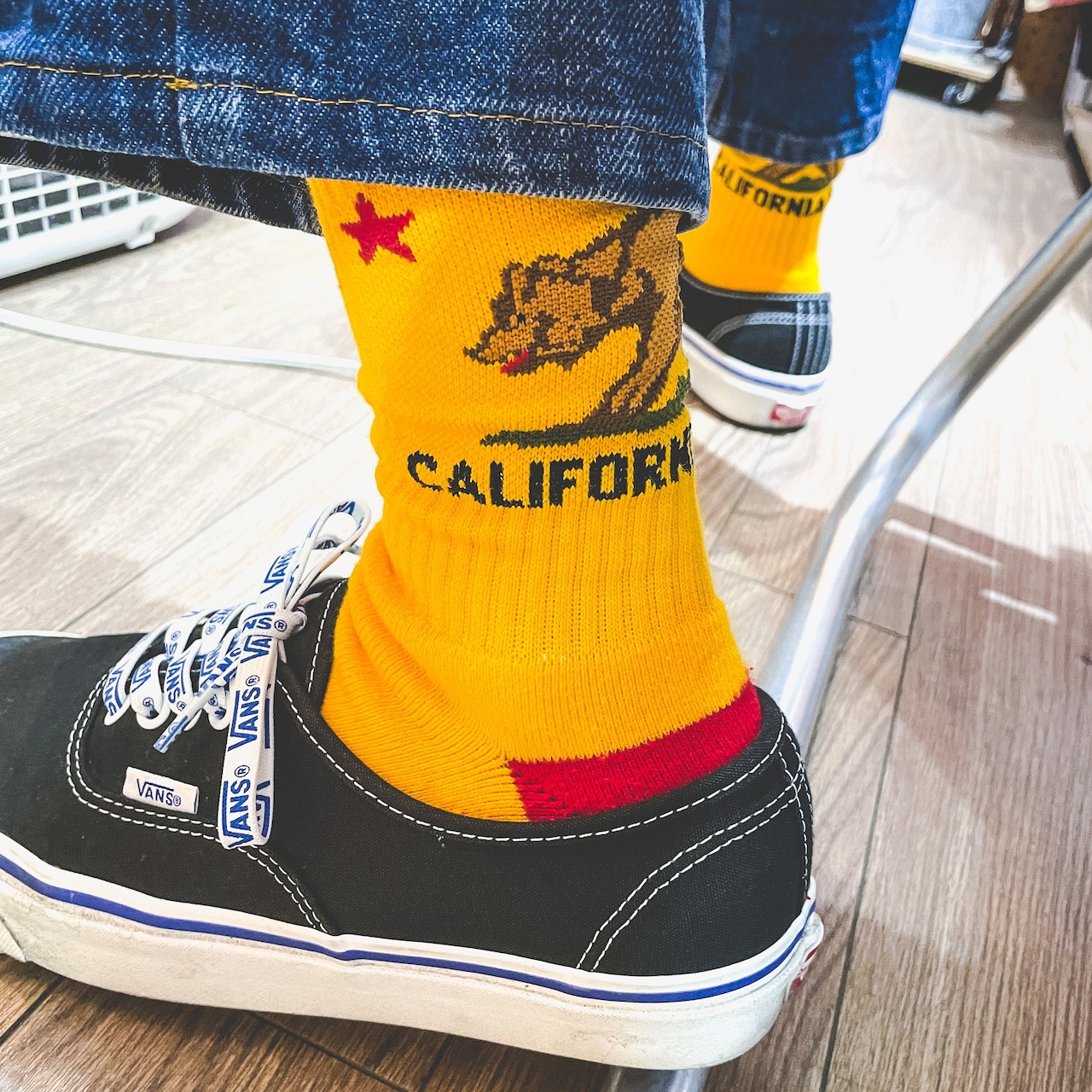 【ZENITH】CALIFORNIA GRIZZLY SOCKS（6color）