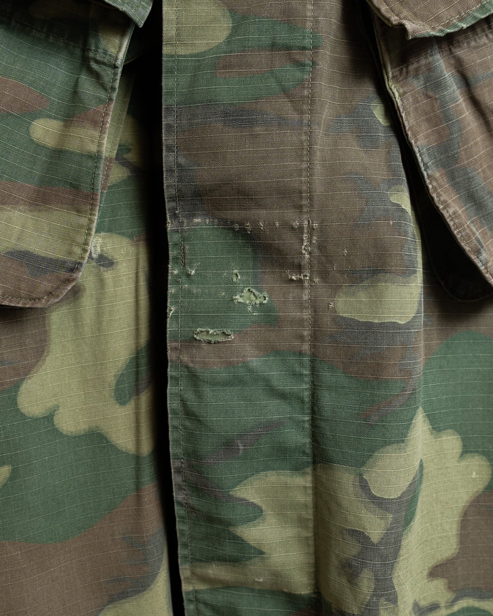 U.S.Army 's Jungle Fatigue Jacket ERDL "Used" 実物 アメリカ軍