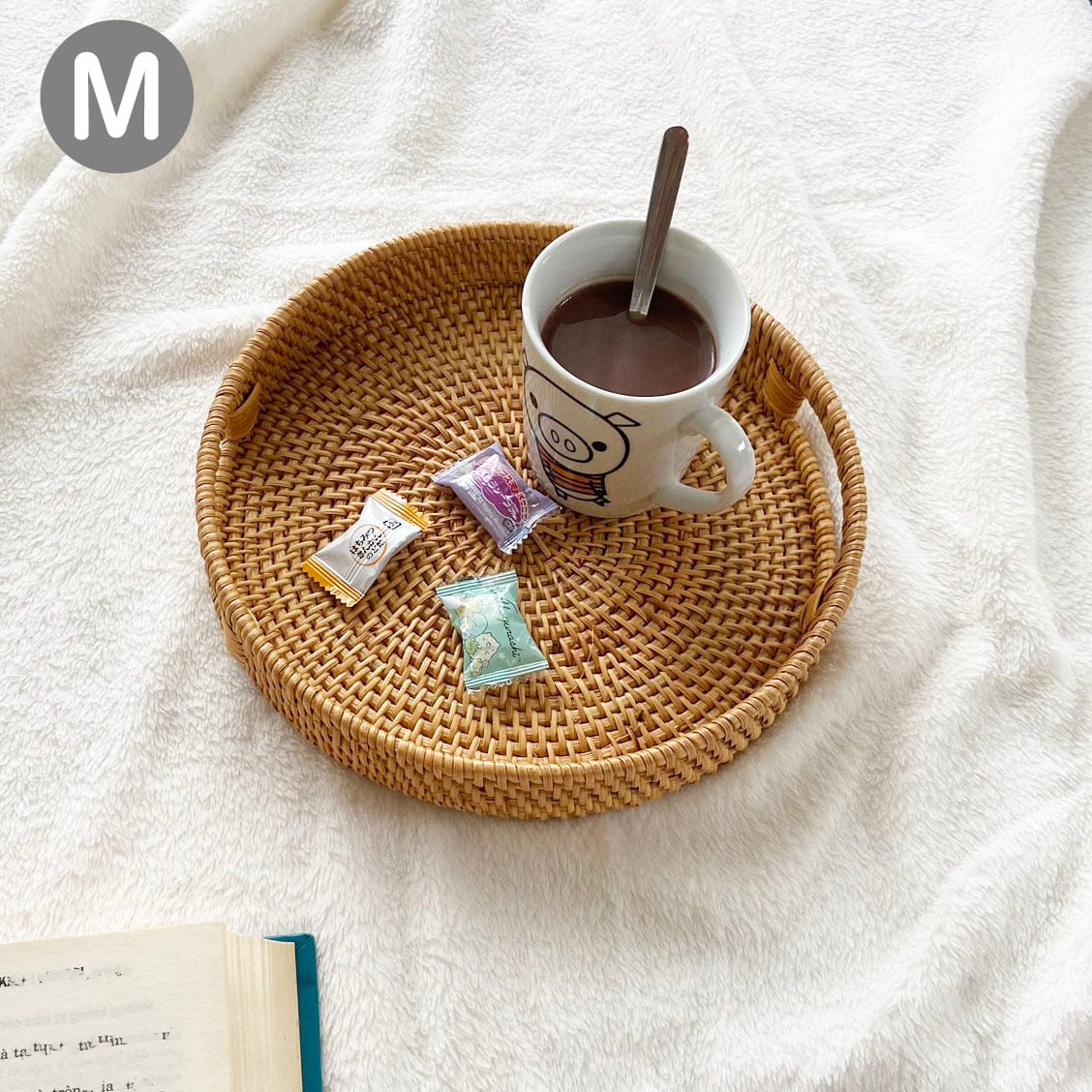 ラタン トレイ Mサイズ (RTA-852M) | Naturalsoul