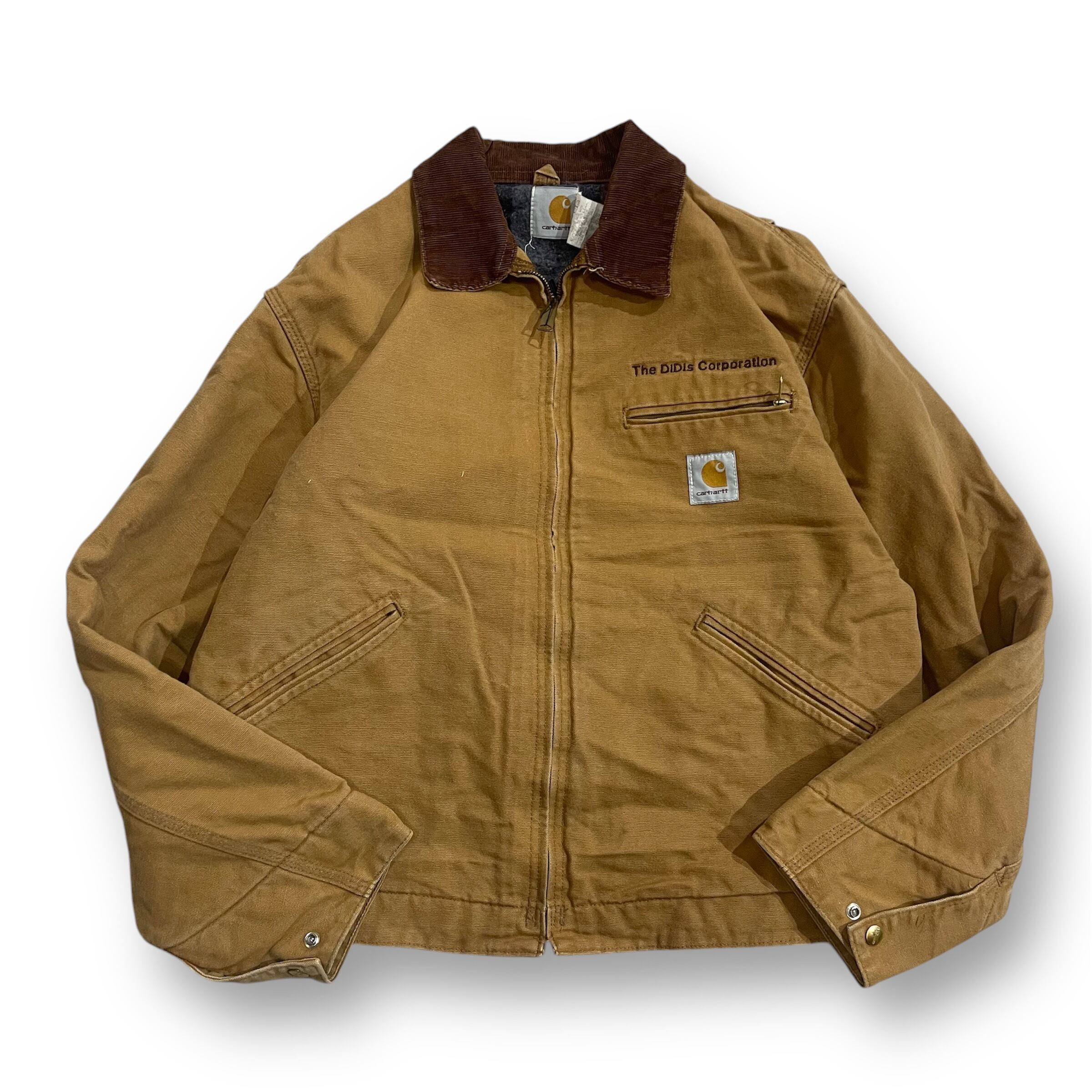 Carhartt デトロイトジャケット　90s 短丈　アメカジ Carhartt カーハートデトロイトジャケット短丈アメカジベージュ