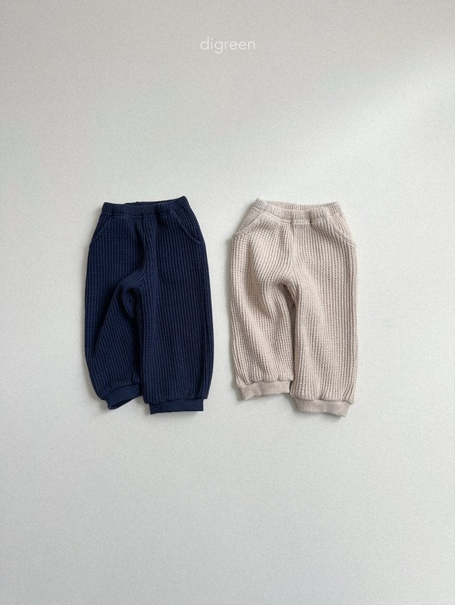digreen25wn_Waffle Pants
