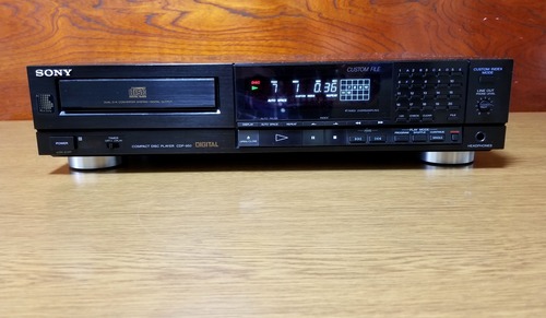 SONY CDP-950高音質ＣＤプレイヤー 完動品・動作保証