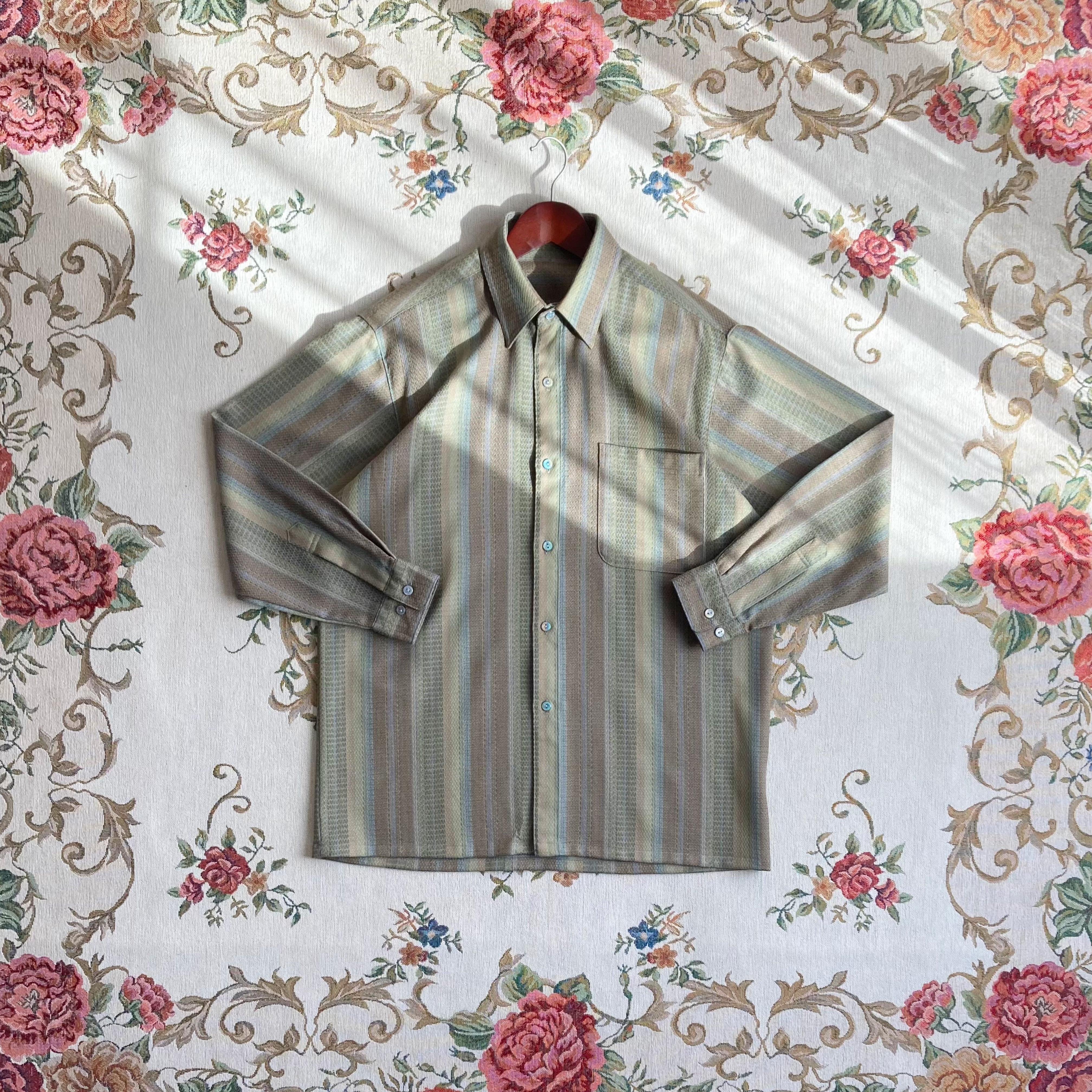 JAPAN vintage wool color shirt