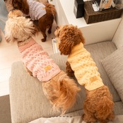 TOREOTTO38 DOG KNITVEST / YELLOW