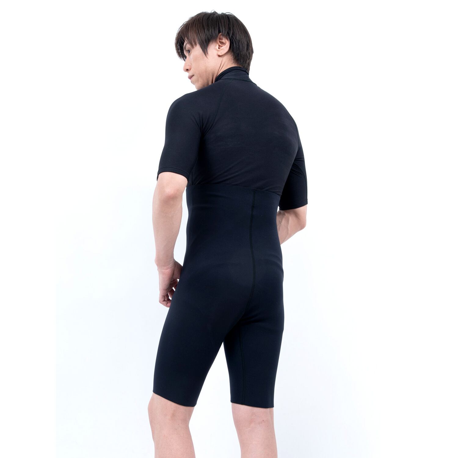 AIR SKIN（エアースキン）ブラックメタリックス ショートパンツ メンズ
