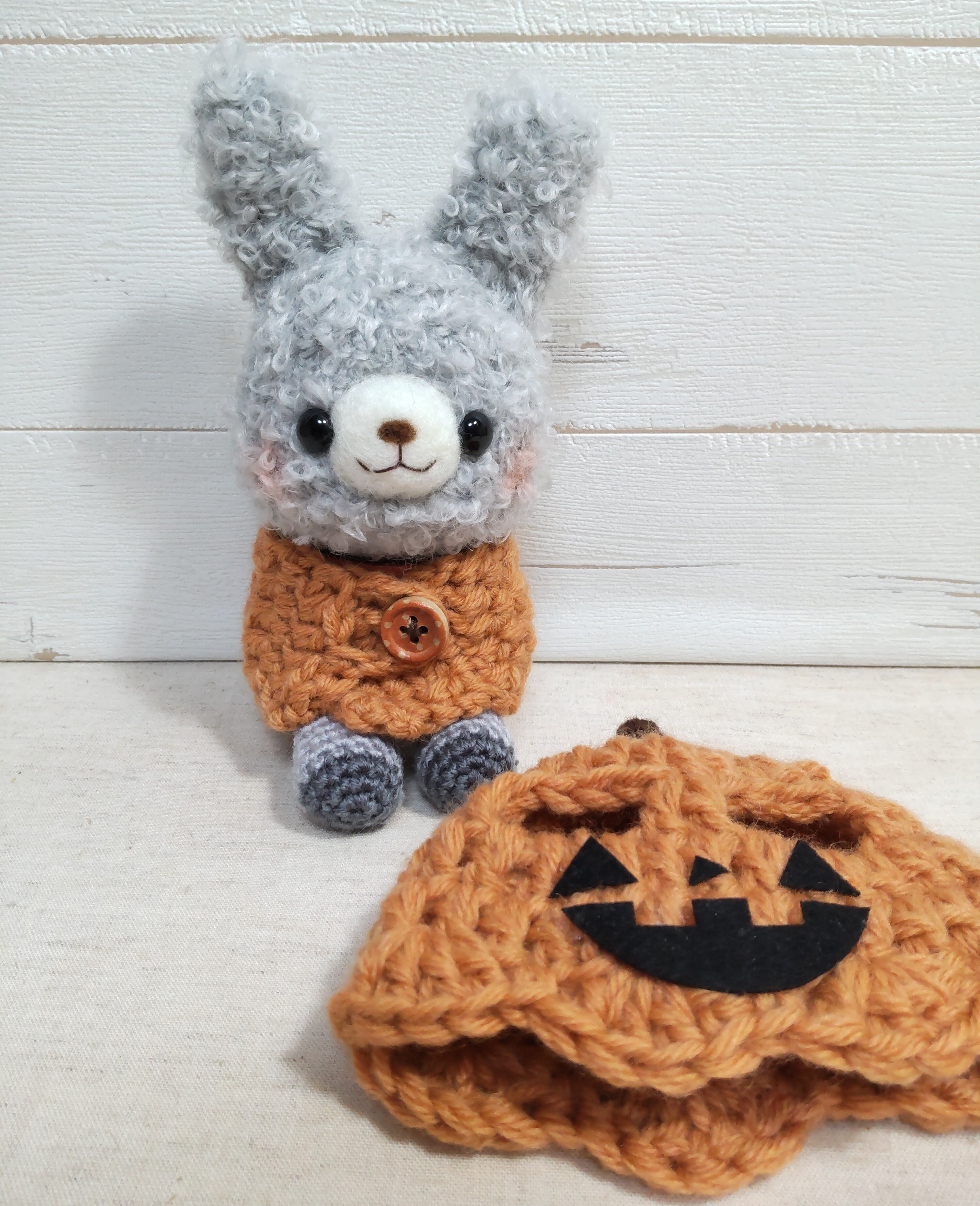 ハロウィンかぼちゃのうさぎさん♡ | ぴぃちゃん＊はうす