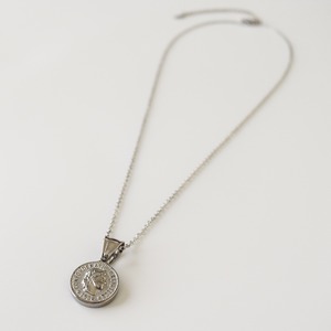 ステンレス スイス 5ラッペン コインネックレス