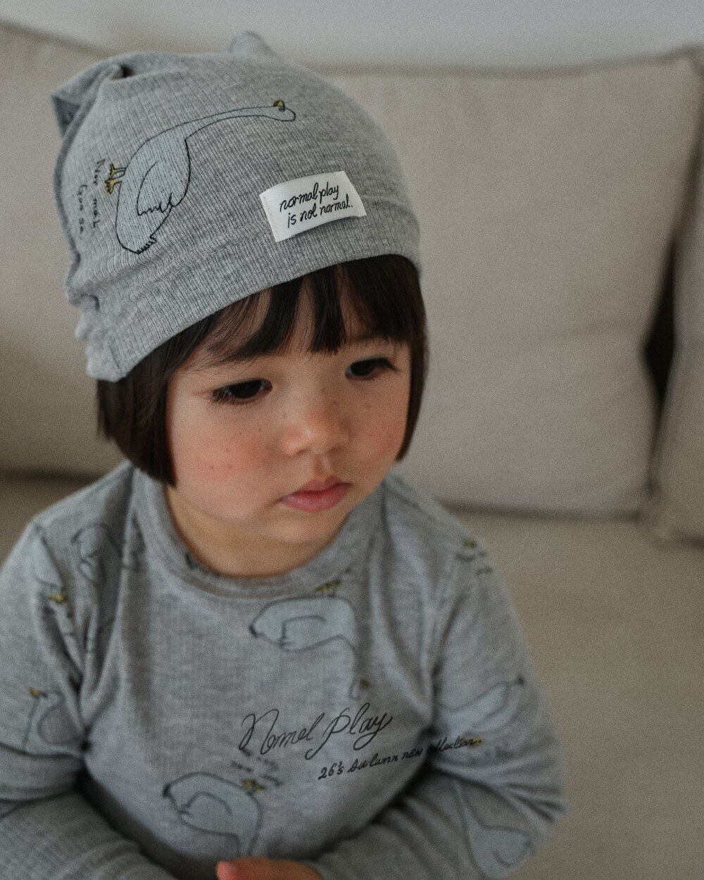 送料無料【予約】/ ノーマルダックリブTシャツ / normal play