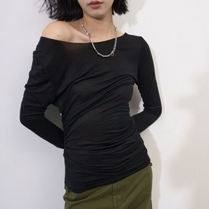 Wide Neck Pullover 501550