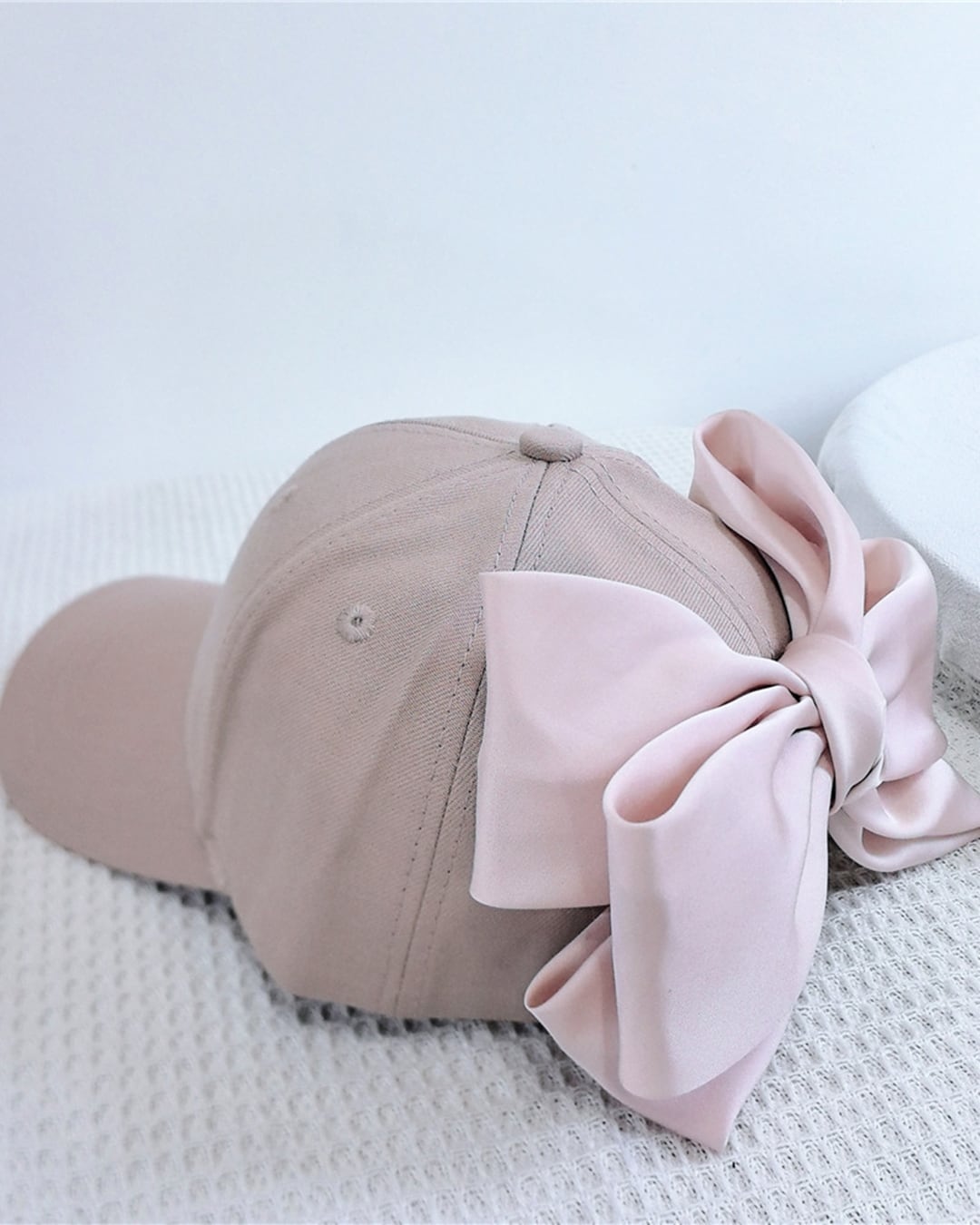 ビッグサテンリボンキャップ（5 colors） 25WP02055 | Deelia