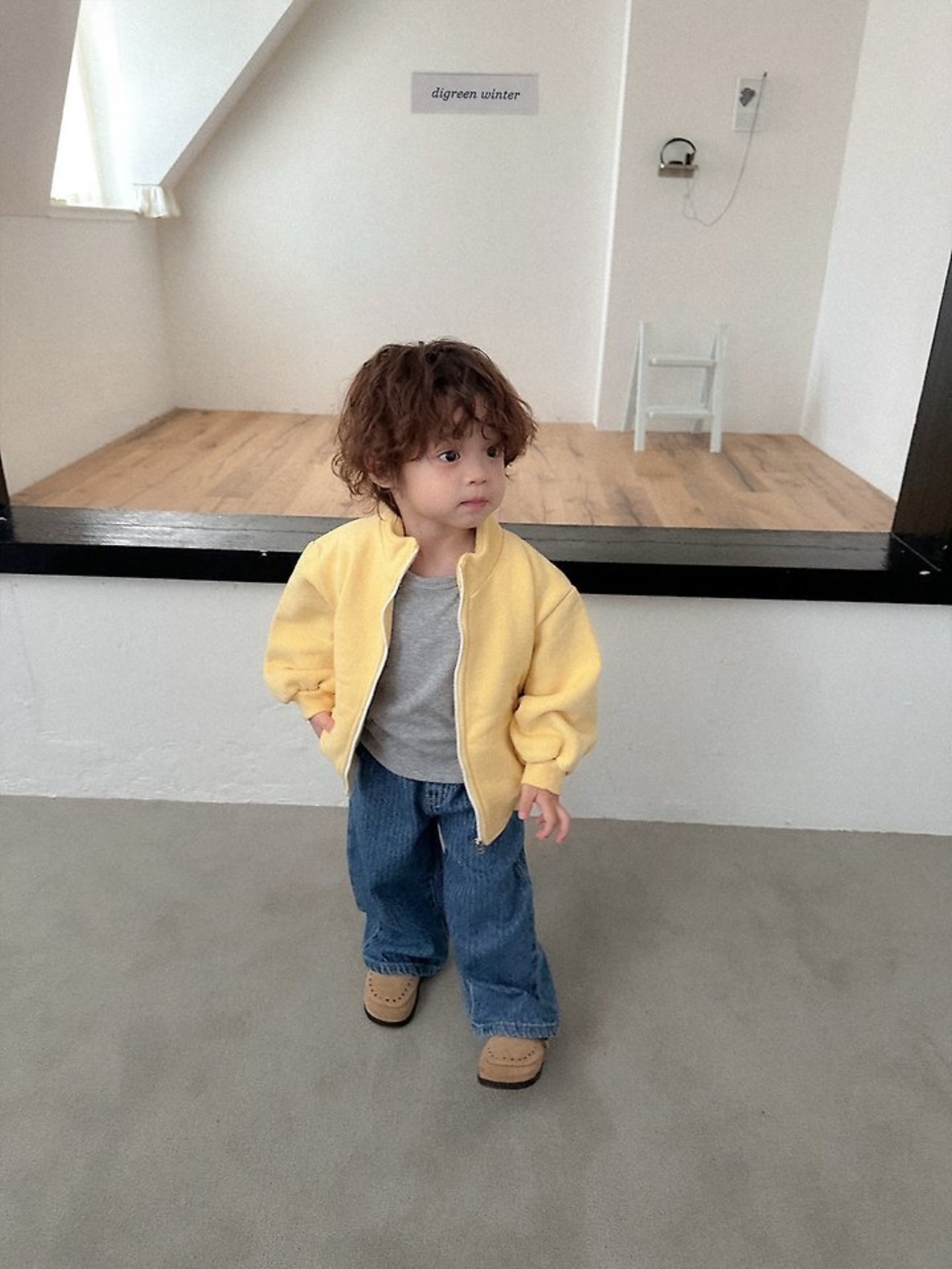 〖取寄〗韓国子供服 / 26winter / Digreen / カメルジップアップ / キッズ / 冬服 *S~2XL*