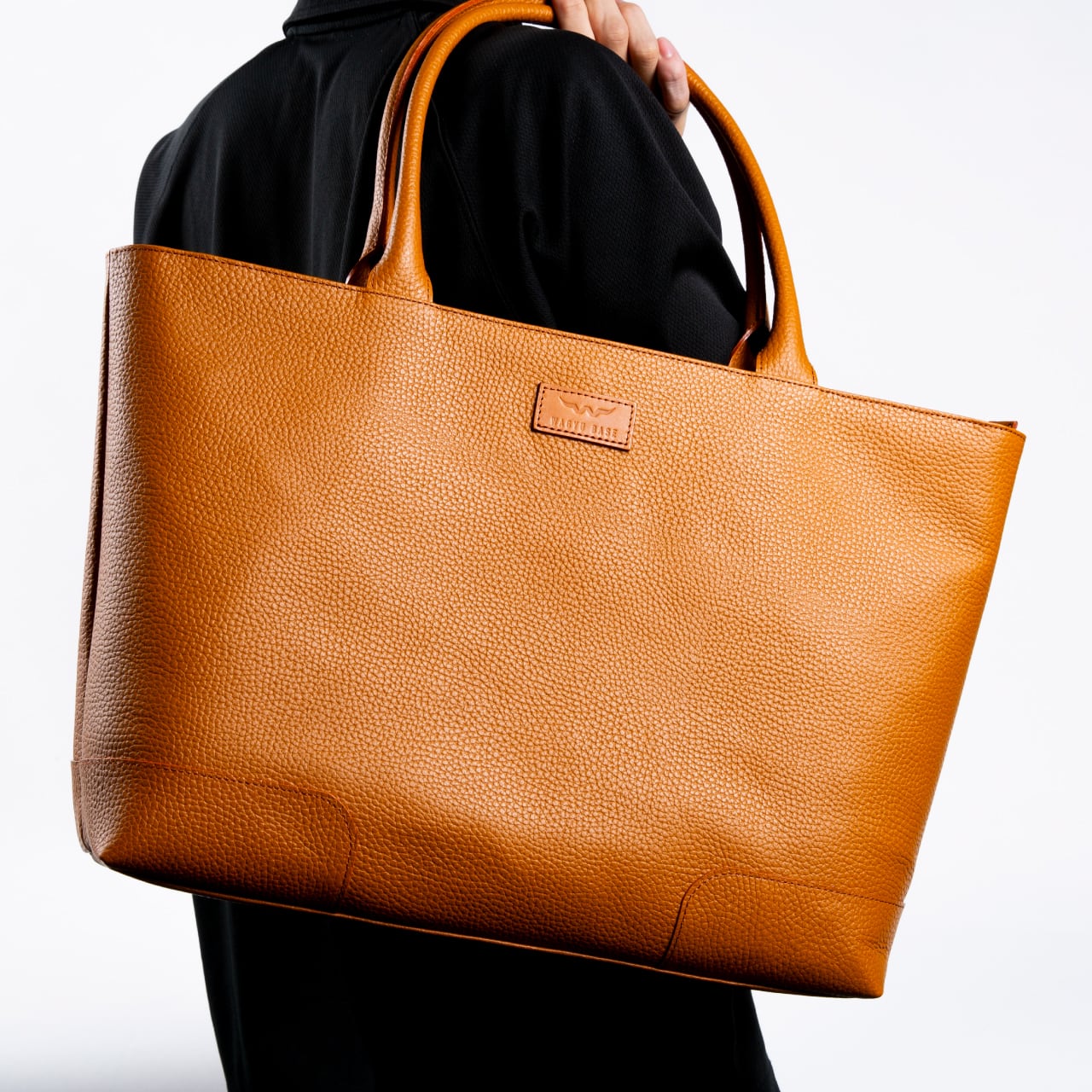 鳥取和牛レザー】トートバッグ (キャメル) | 【公式】肉匠はなふさ