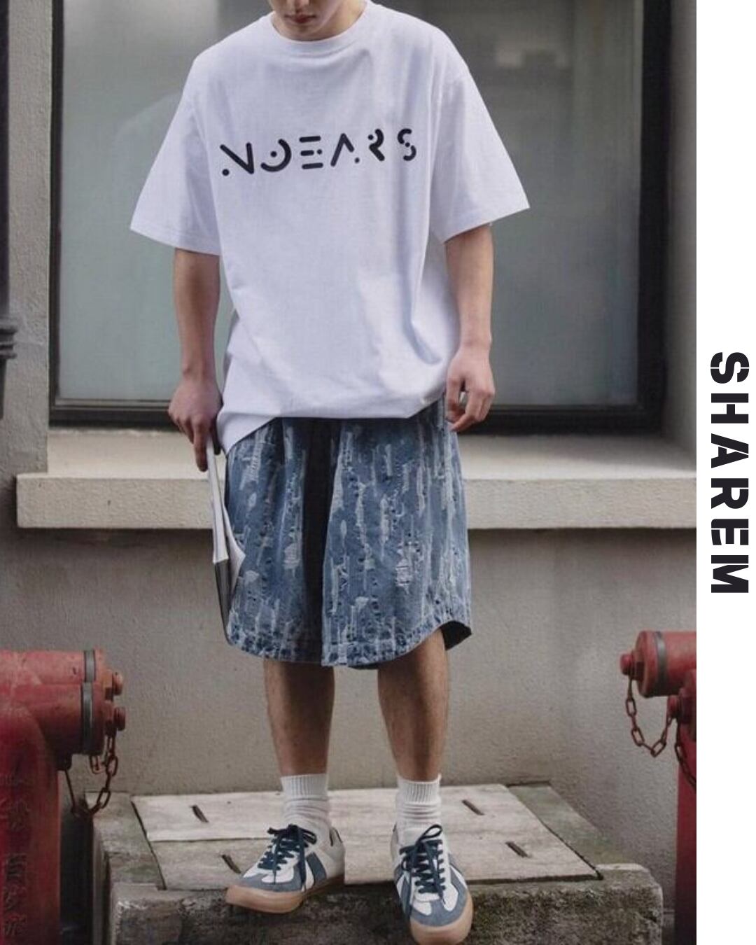 round neck T-shirt B0187