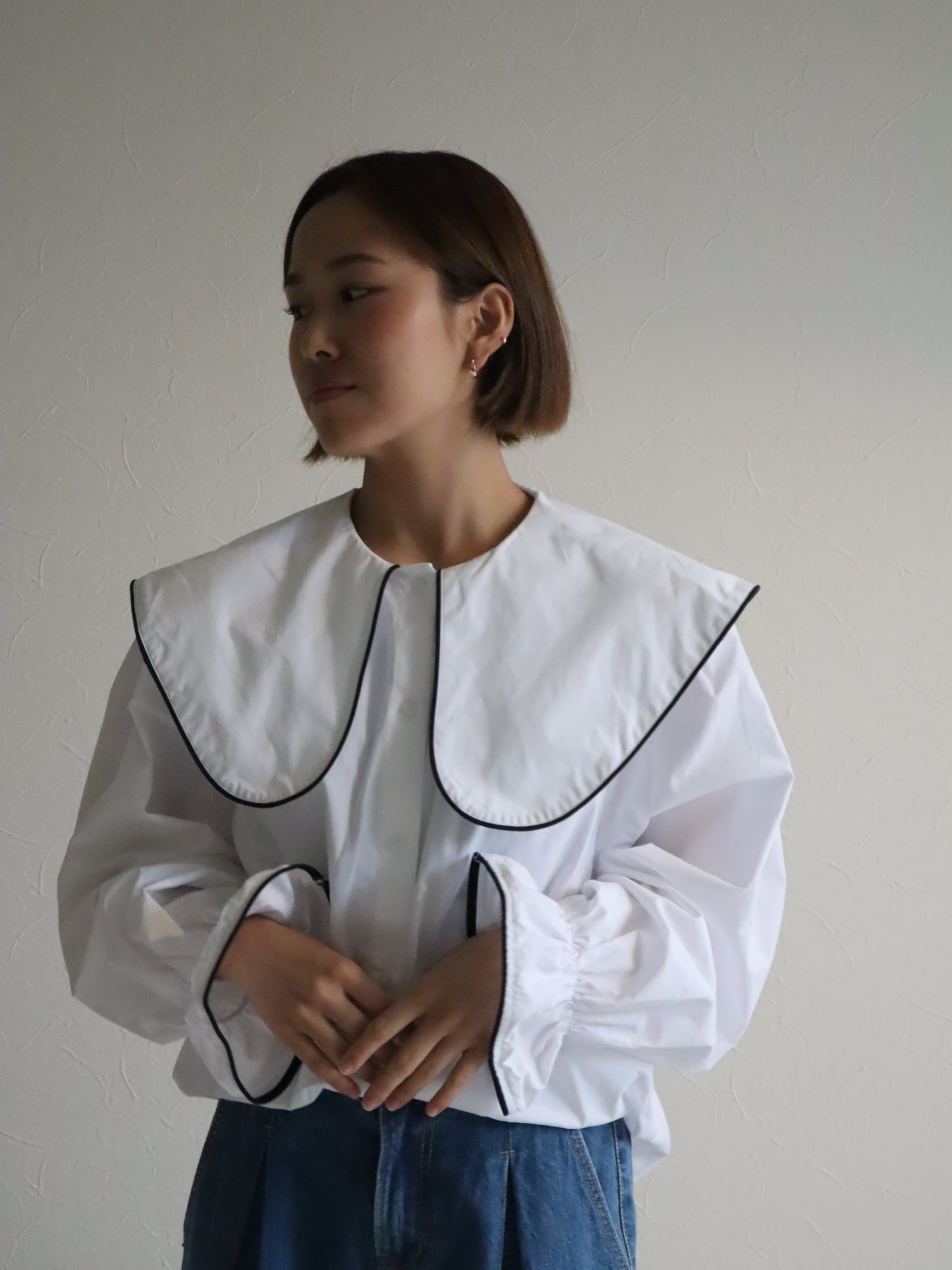 piping sailor blouse