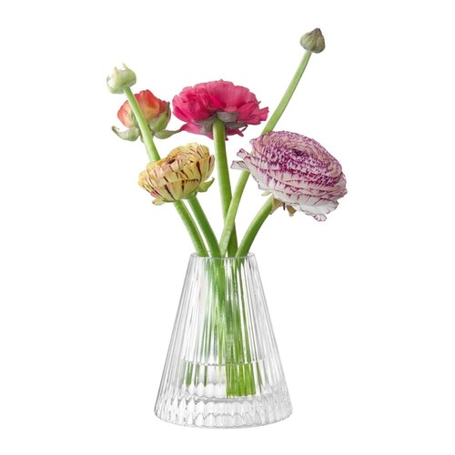 LSA Beacon Candle Holder/Vase ビーコン ベース & キャンドルホルダー G1784-10-304 LBE01 クリア H10cm / エルエスエー 花器 花瓶 フラワーベース