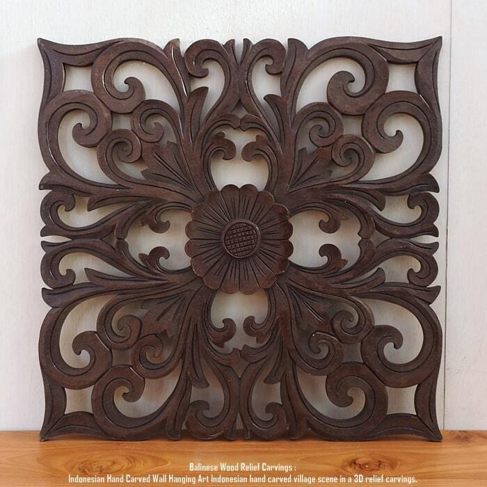 伝統工芸品 木製レリーフアート デザイン 4個 伝統工芸品 木製レリーフ