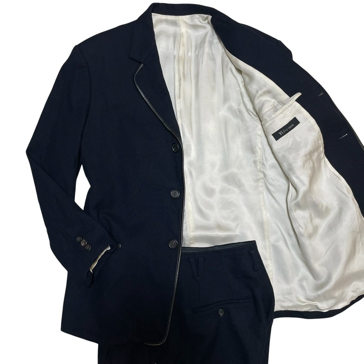 濃紺 orslow Loose Fit Denim Coat 襟コーデュロイ デニム ロング