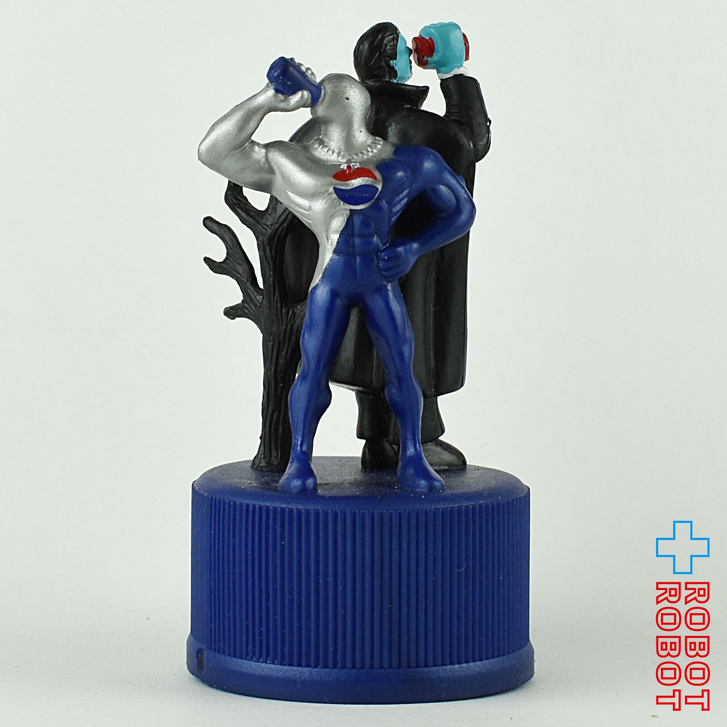 ペプシマン☆★ボトルキャップ5個&ミニ巾着&ミニケース e85c9962313334c7e211283268b4c1