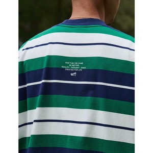 Wide border pocket tee 1001
