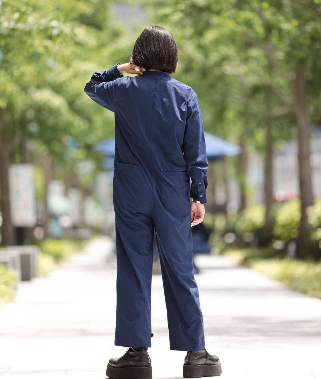 NT naoko takai ジャンプスーツ NAVY | FLICKA KOBE