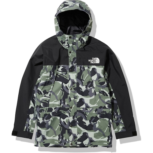 THE NORTH FACE (ザ・ノースフェイス) ノベルティマウンテンライトジャケット (AX)ローレルリースグリーンエクスプローラーカモ NP62135 ゴアテックス