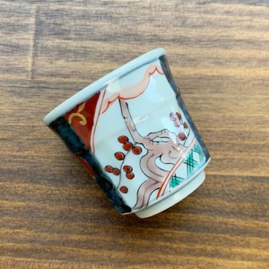 有田焼　古伊万里面取り盃