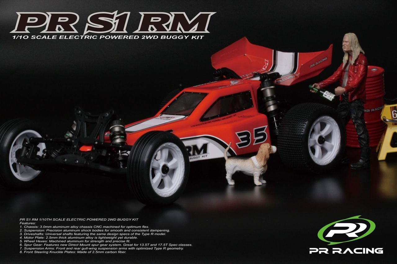 S1RM　PR　1/10スケール電動2WDバギーキット　No:71400438　魁Project-Factory（サキガケプロジェクトファクトリー）　PR　RACING