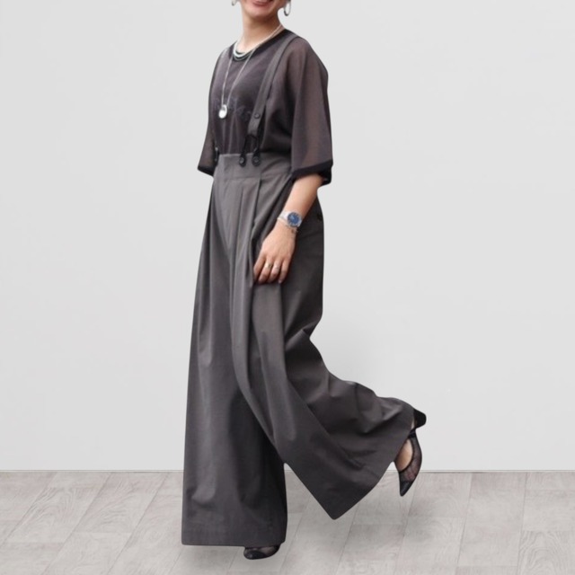 ❣️新品、未使用❣️【ayane】ビンテージタックサロペット ❣️新品、未使用❣️【ayane】ビンテージタックサロペット