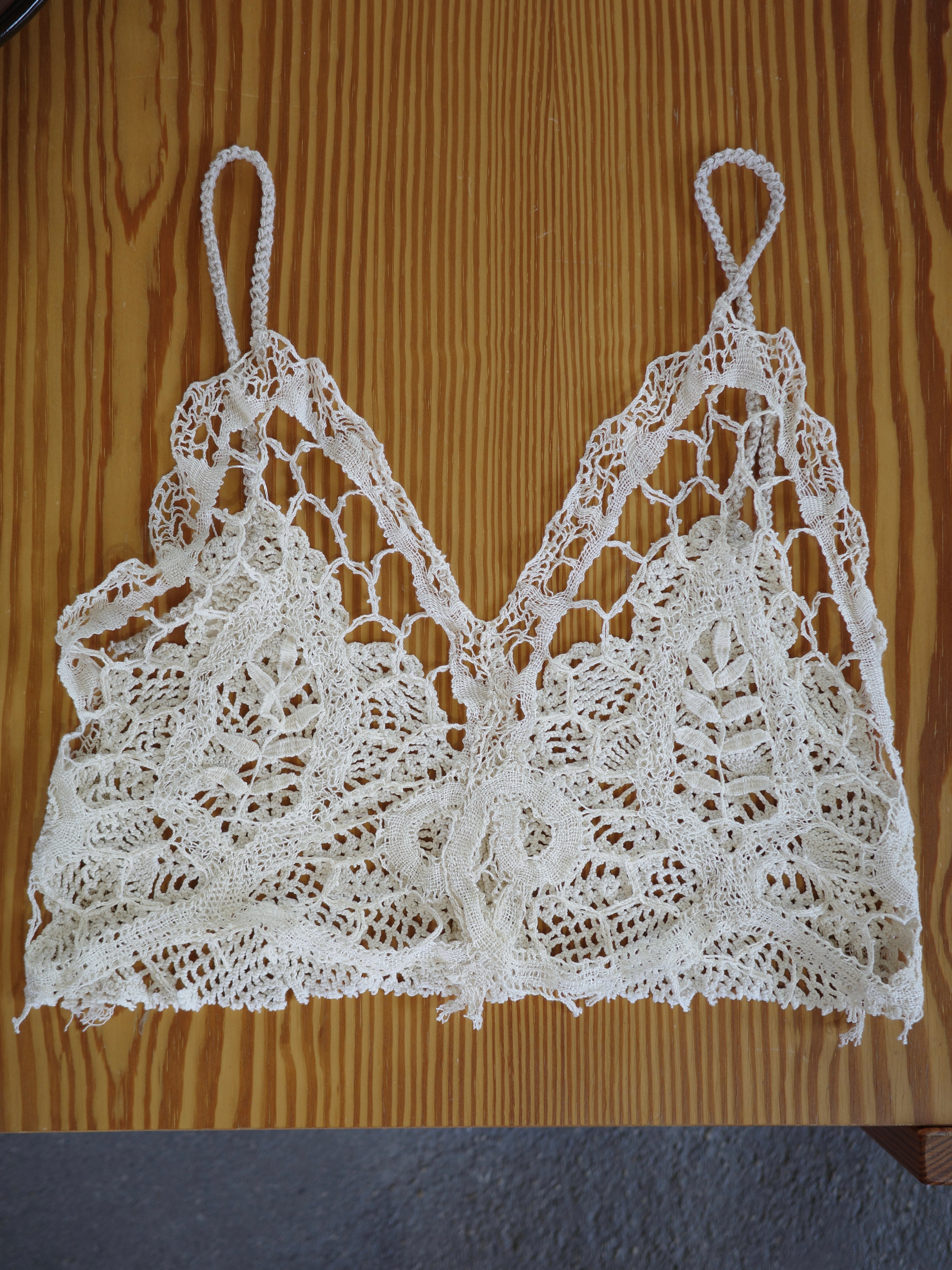 <vintage> remake lace bustier11