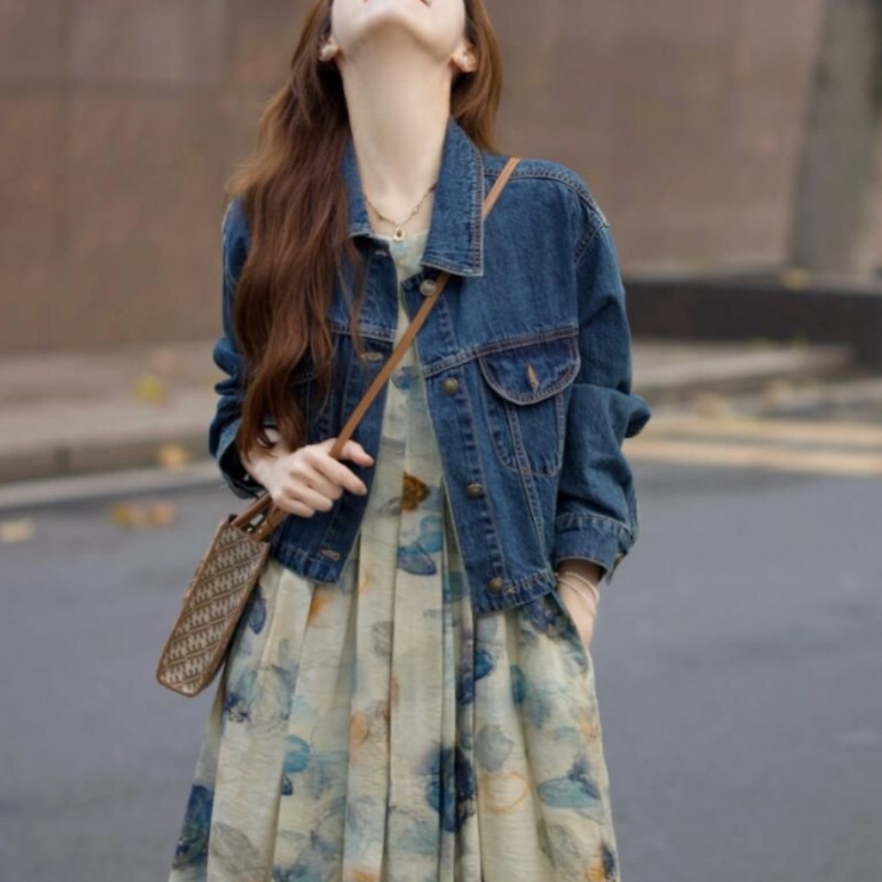 ルーズデニムジャケット A00122