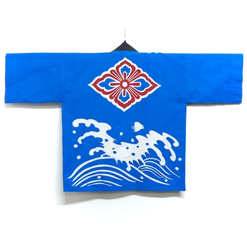 4453 小園神明社 半纏 法被 昭和レトロ ヴィンテージ 古布 和装 和服 HANTEN JACKET JAPAN VINTAGE