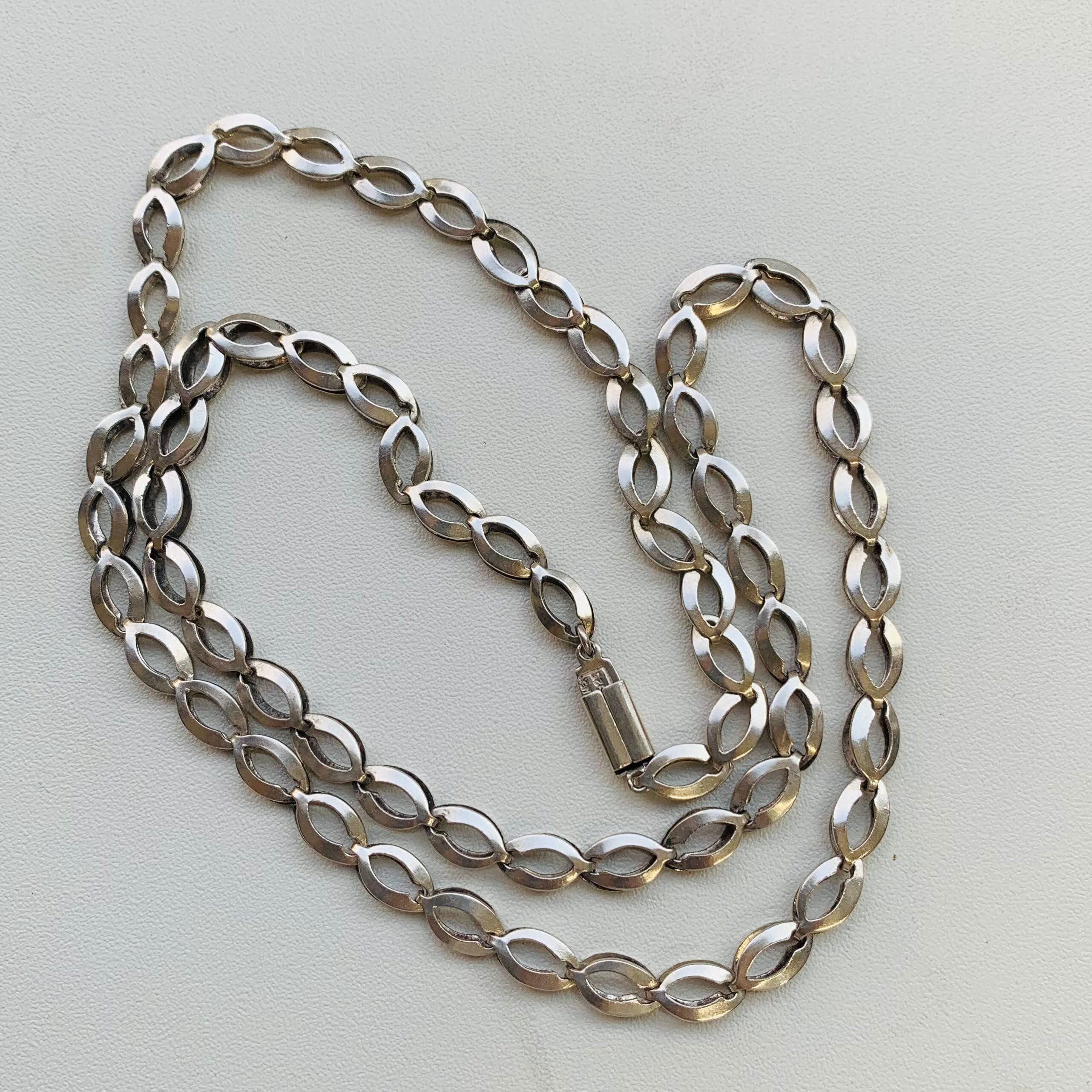 VINTAGE ヴィンテージ unique chain ネックレス 925