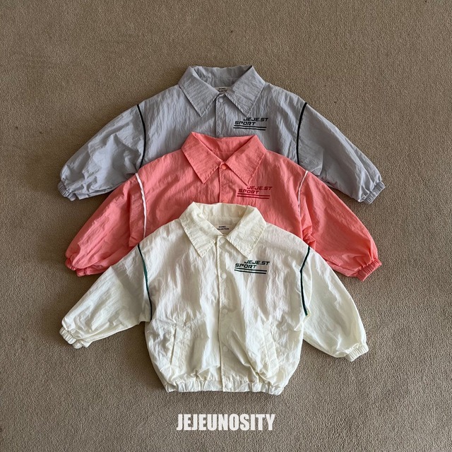 «予約»«ジュニアサイズあり» jejeunosity シャカウインドブレーカー 3colors