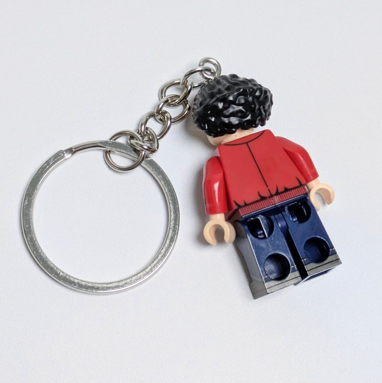 ♧★ブロックフィギュアキーホルダー★【 The Shining / シャイニング 】 『 ジャック・トランス 』ジャック・ニコルソン / スタンリー・キューブリック〚アメリカン雑貨 アメトイ〛