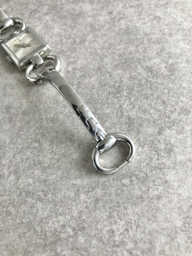 GUCCI グッチ 腕時計 シルバー ステンレススチール トルナヴォーニ 120 vintage ヴィンテージ オールド j3uxrw