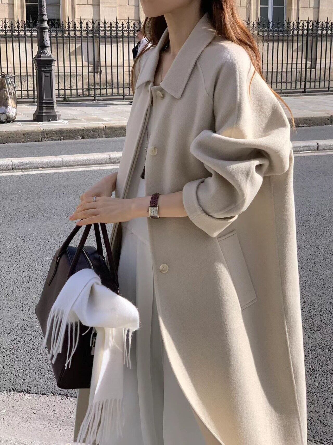 (予約)ounce / From cashmere handmade coat / 2color