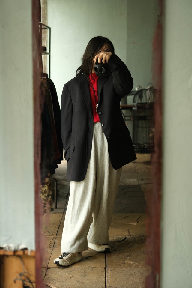 Utah／80-90’s “GIVENCHY” three buttons tailored jacket