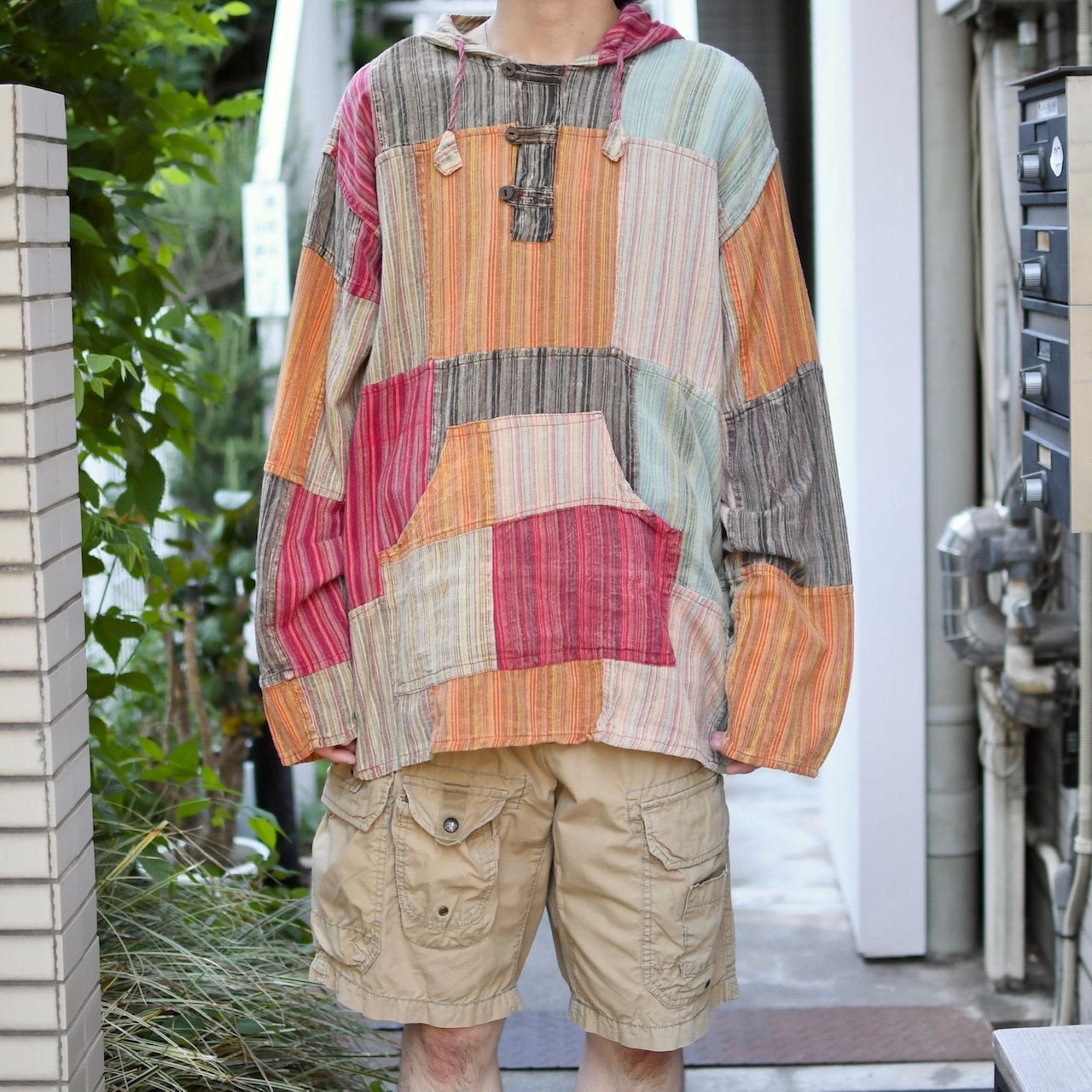Parks Marina-Barefoot Bar souvenir ethnic hoodie